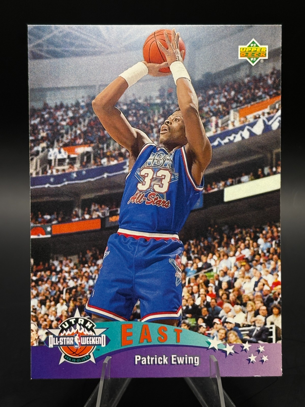 1993 Upper Deck Patrick Ewing All Star #429 East Utah All Star Weekend NBA