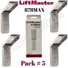 LiftMaster 878MAX Garage Door Keypad Wireless and Keyless Entry System US PACK 5