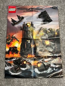 LEGO Pirates of the Caribbean (4194) Whitecap Bay: Box, Manual, Figures & Poster