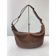 Tsuchiya Kaban Messenger Bag Shoulder Bag Leather Brown Made In Japan