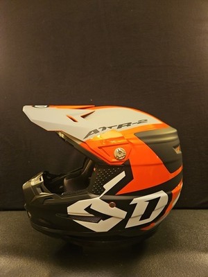 6D Helmets ATR-2 Delta Helmet, Orange / Gray / Black, With Carrying Case