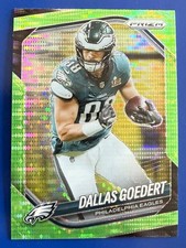 Dallas Goedert 2025 Panini Prizm Green Pulsar Prizm #234 Philadelphia Eagles NFL