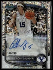 New Listing2025-26 Bowman #CPA-RS Richie Saunders Chrome Prospect Autographs Speckle #/299