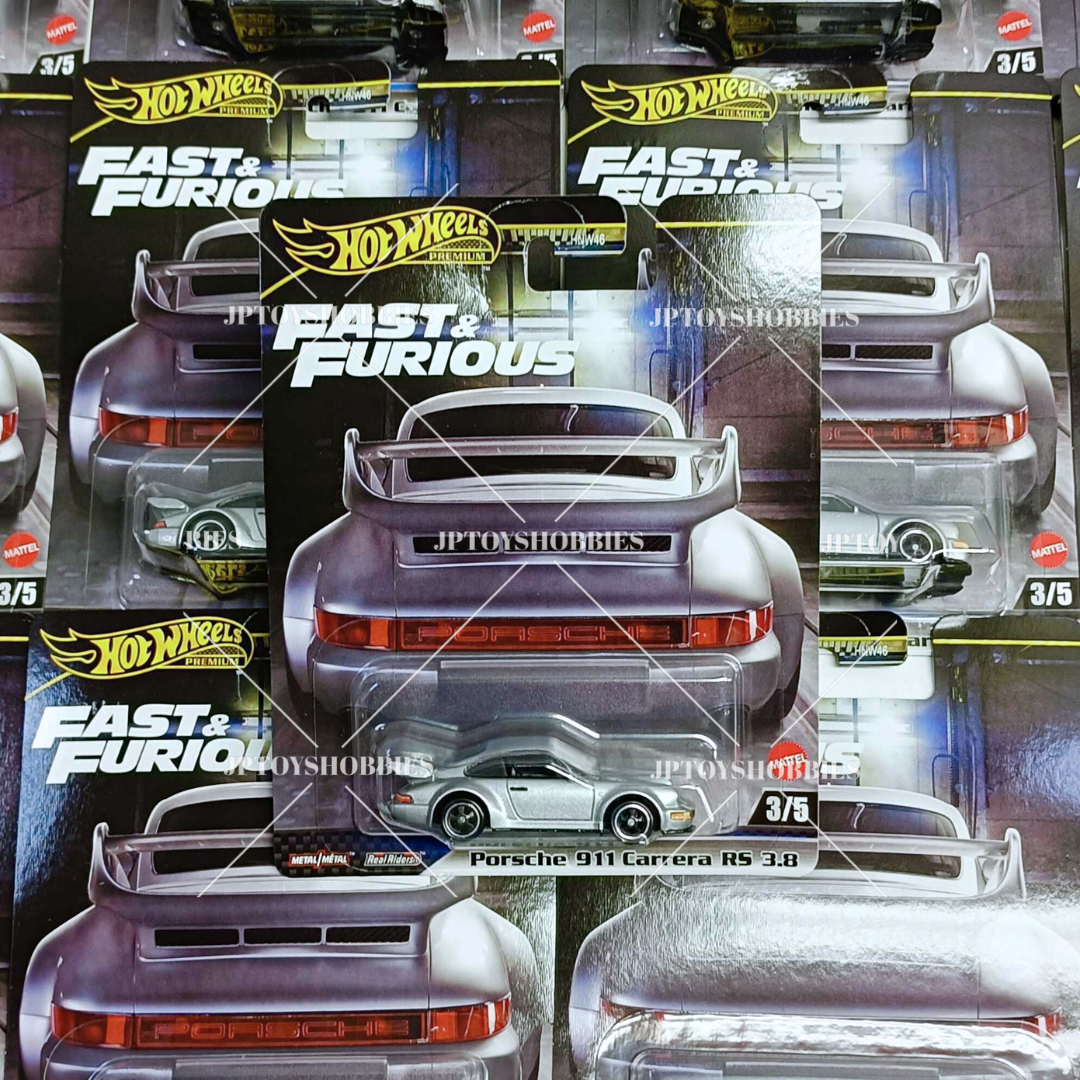Hot Wheels Fast & Furious Porsche 911 Carrera RS 3.8 Set 1 10 20