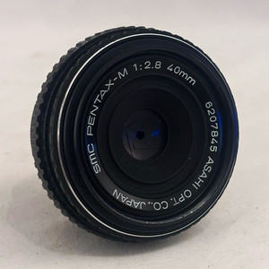 Pentax SMC Pentax-M 40mm f/2.8 Pancake Pentax K Manual Focus Lens 49mm