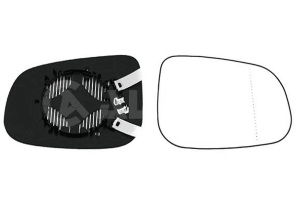 Spiegelglas AußEnspiegel Rechts FüR Volvo C30 C70 II Cabriolet S40 S60 Cross-image