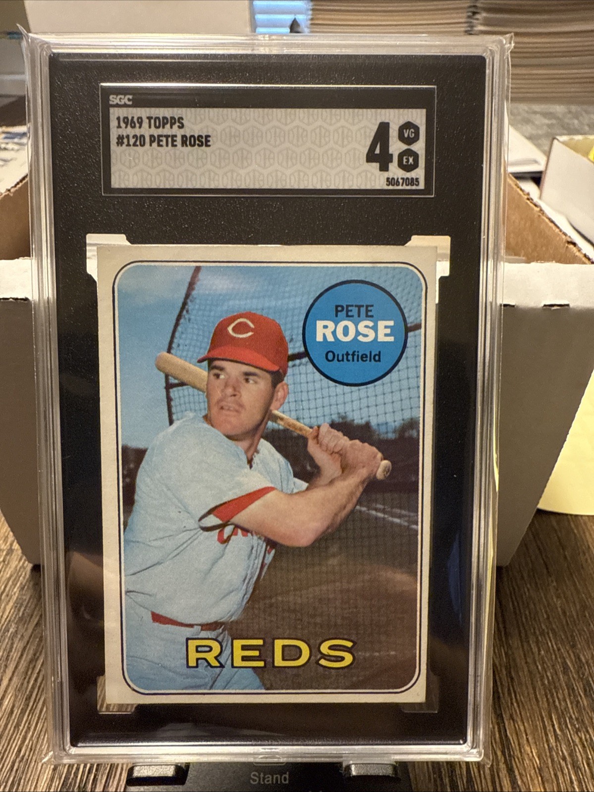 1969 Topps - Pete Rose #120 SGC 4 🔥🔥🔥
