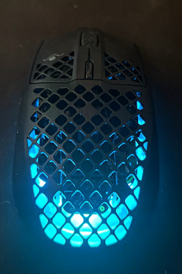 SteelSeries Aerox 3 Wireless Black Gaming Mouse Optical LED Ergonomic DPI