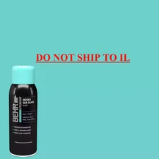 BEHR PREMIUMHidden Sea Glass Gloss Spray Paint, Turquoise / Aqua - 12 oz.