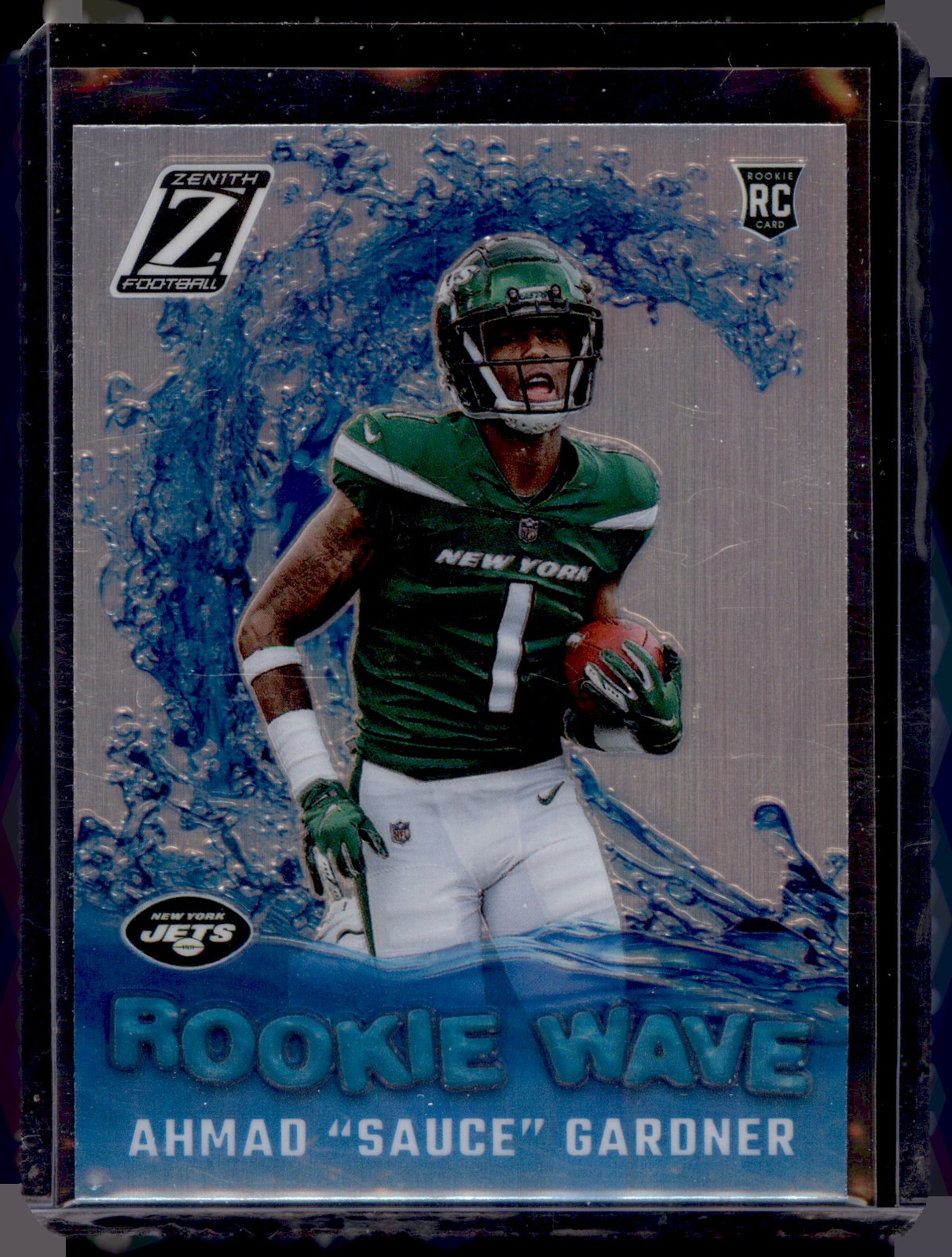 2022 Zenith #RW-AG Ahmad "Sauce" Gardner Rookie Wave