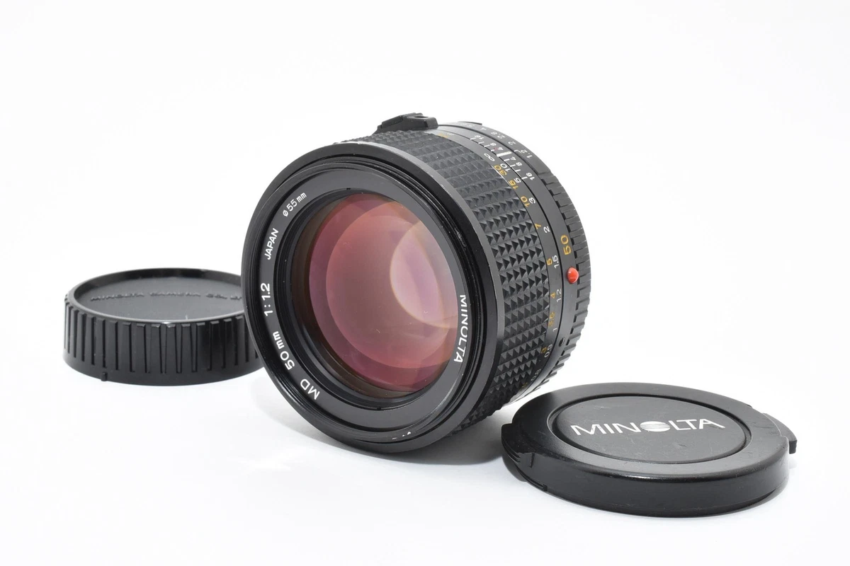 Minolta MD f/1.2 Camera Lenses 50mm Focal for sale | eBay
