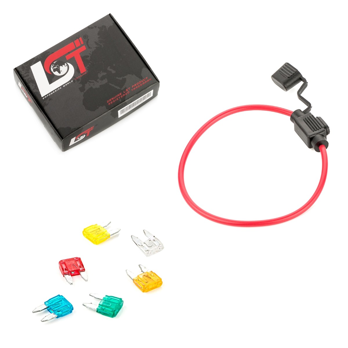 Fuse Holder with Blade Fuse 5A 10A 15A 20A 25A 30A for AUDI TT