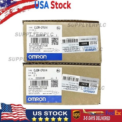 New Original Omron CJ2M-CPU14 PLC Module CPU Unit CJ2M-CPU14