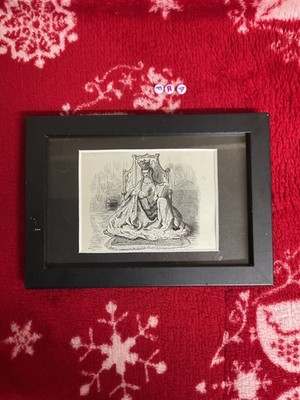 Really Lovely rare FRAMED Art Print by GUSTAVE DORE , early 1870 edition