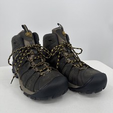 KEEN Voyageur Mid Hiking Boot size 12 Men's Raven/Tawny Olive Lace-up Boot