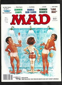 MAD MAGAZINE #202 FINE+ 1978 EC (FREE SHIPPING ON $20 ORDER!)
