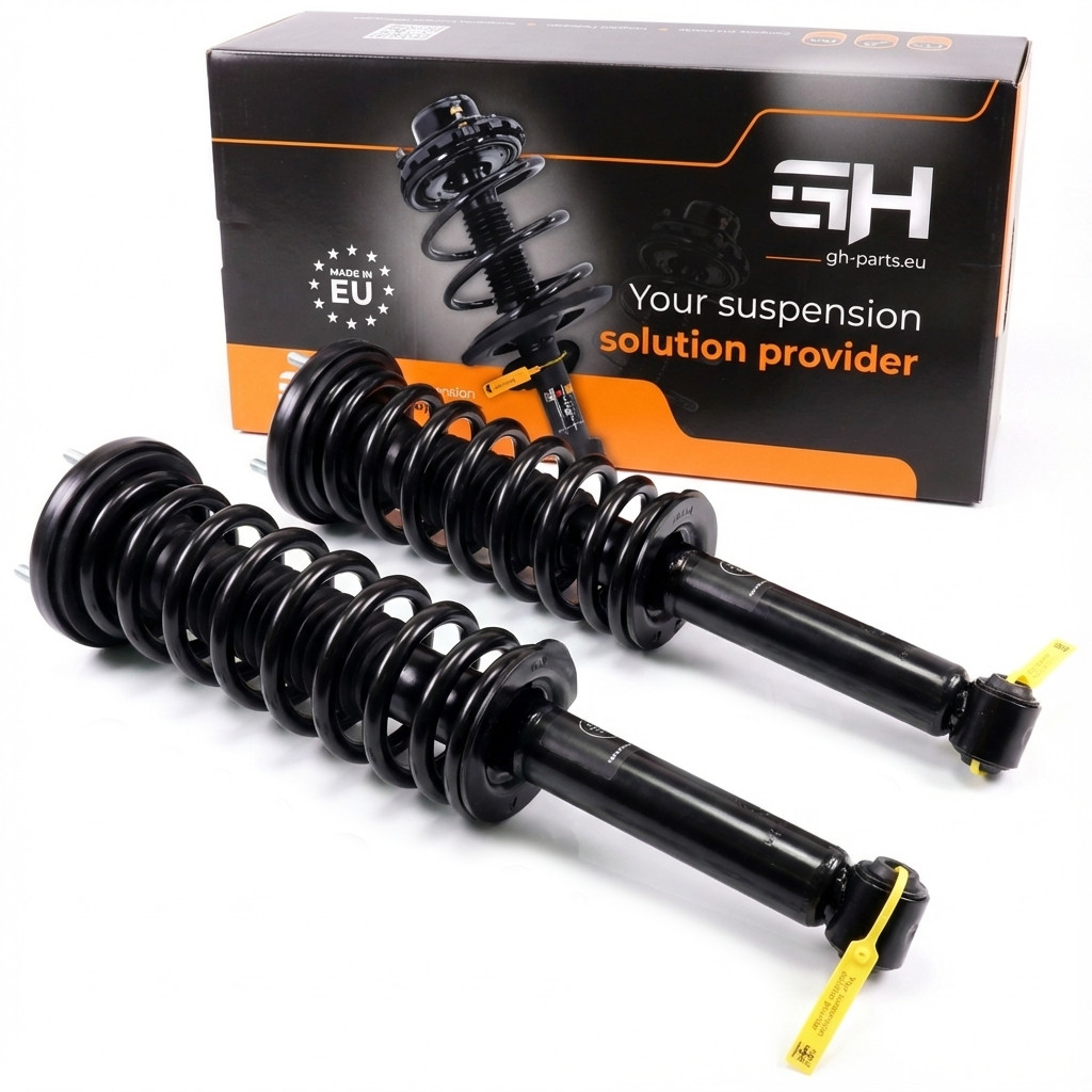 2x Gas Complete Struts Assembly Front for Mits. Pajero IV 2007- 3.2Di-D, 3.8 V6