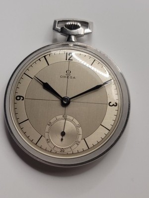 Vintage Fantastic Omega ORIGINAL SECTOR DIAL Small Second 45mm