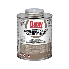 PVC Primer Clear 16 oz Industrial Oatey 30773 