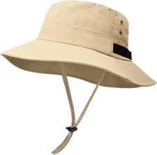 Sun Bucket Hat for Men Women Fishing Beach Safari Hats for Golf Hiking Hunting O