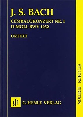 Cembalokonzert Nr. 1 d-moll BWV 1052; Urtext [Studien-Edition) Bach, Johann Seba
