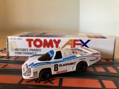 BOXED Tomy Afx Aurora Slotcar Ho Porsche 962 Turbo Chassis, Working Lights used