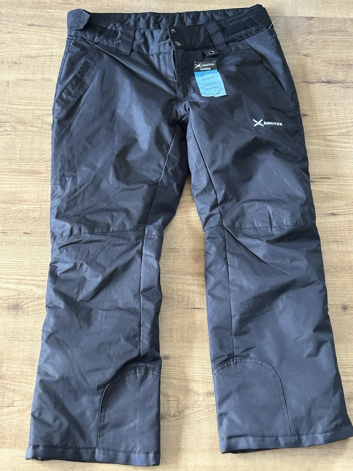 Arctix Womens Ski Snow Pants XL Black Waterproof Winter Trousers 29 Inseam(orng)