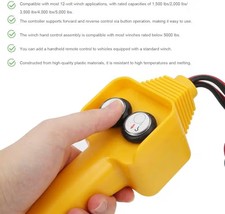 Winch Controller, Winch Hand-Held Remote Replacement with Forward & Reverse