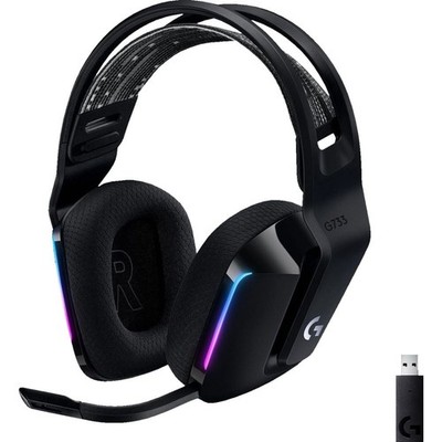 Logitech G733 Light Speed LIGHTSYNC RGB kabelloses Gaming Headset Schwarz