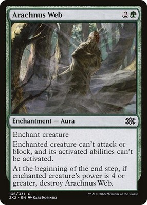 LP Foil - Arachnus Web [2X2 - 136] Double Masters 2022