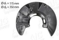 AIC Ankerblech Spritzblech Bremsscheibe Vorne Links FüR VW Transporter V Bus