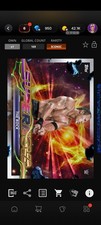 WWE Topps Slam Digital Cosmic Chrome 25 Iconic Supernova The Rock