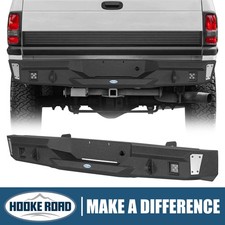 Hooke Road Heavy Duty Steel Rear Bumper For Dodge Ram 150025003500 1994-2002 Hooke Road Heavy Duty Steel Rear Bumper For Dodge Ram 150025003500 1994-2002