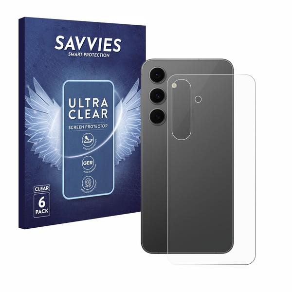 6X Schutzfolie FüR Samsung Galaxy S24 Fe (RüCkseite) Display Schutz Folie-image