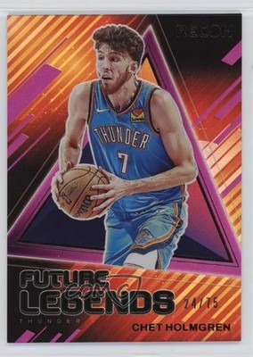 2023-24 Panini Recon Future Legends Purple 24/75 Chet Holmgren #12 06v0