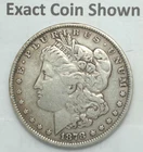 1878 P 7TF Morgan Silver Dollar No Mint Mark Philadelphia First Year of Morgans