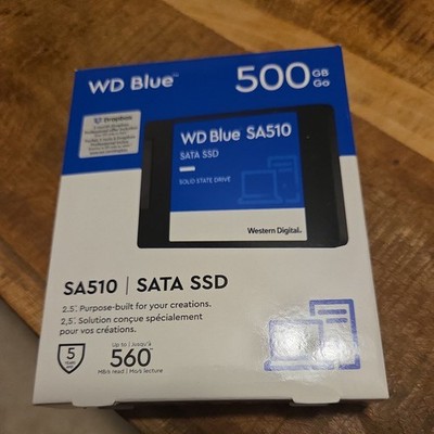 WD SSD 500GB Blue SA510 SATA Internal Solid State Drive WDS500G3B0A
