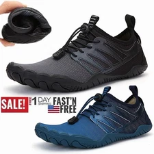 Mens Women Water Shoes Quick Dry Beach Barefoot Swim Diving Surfing Aqua Sports