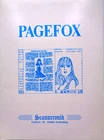 COMMODORE 64/128 -- PAGEFOX (SCANNRONICS - CARTRIDGE)