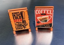 Pub / Coffee Shop Sidewalk Sign Boards 2 Pack...