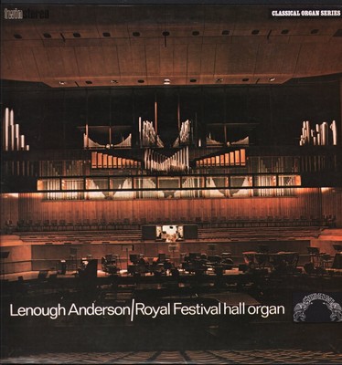 Gmx5008 Lenough Anderson Royal Festival Hall Orgel LP Vinyl UK Gemini 1968