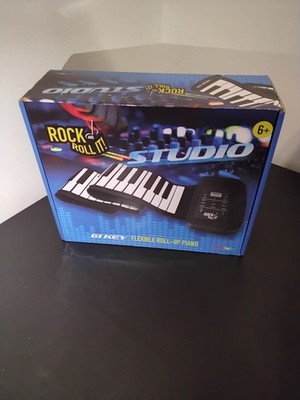 Rock And Roll It-Studio Piano.Roll Up Flexible USB Midi Keyboard  Kids & Adults