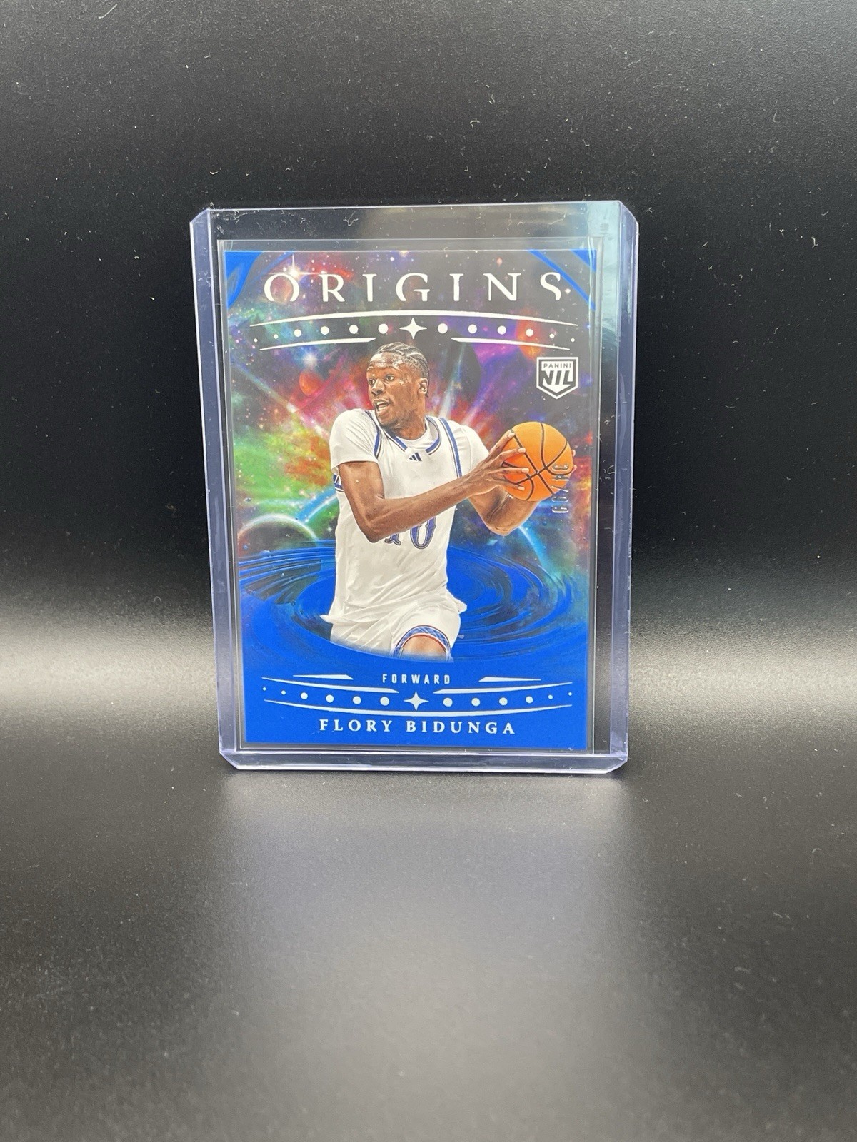 2025-26 Panini Origins Basketball Flory Bidunga Blue Parallel 34/99 #54