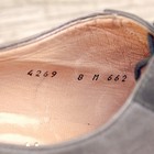 $695 Neiman Marcus GRAVATI Women's 8 M Suede Oxford 4269 Grey * add $15 Trees — photo 6