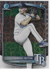 2025 Bowman Draft - LAZER Dominic Fritton #BDC-189