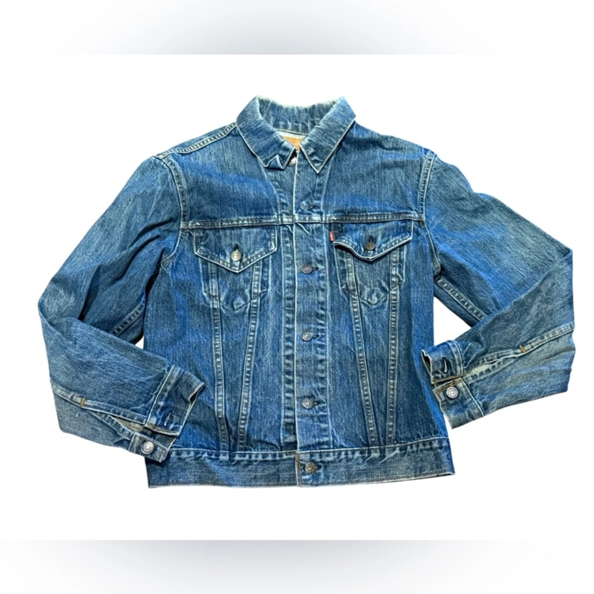 vintage mens levi jean jacket products for sale | eBay