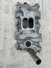 Chevrolet Chevy Aluminum Intake Sbc Bowtie Part 14044836 Lt1 Z28 327 350