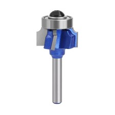 1/4" Shank 1/2/3mm Radius Round Corner Over Arc Edge Woodworking Router Bit Tool