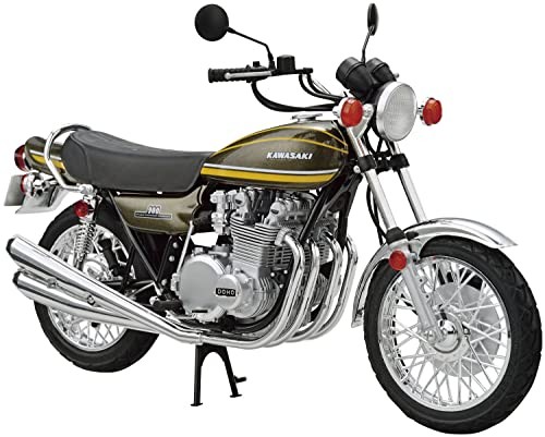 Aoshima 1/12 The Bike No.31 Kawasaki Z1A 900 SUPER4 1974 Plastic Model Japan - Image 9