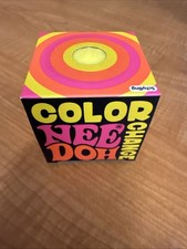 Schylling NeeDoh Color Change Ball Squishy Sensory Fidget Stress Toy Yellow
